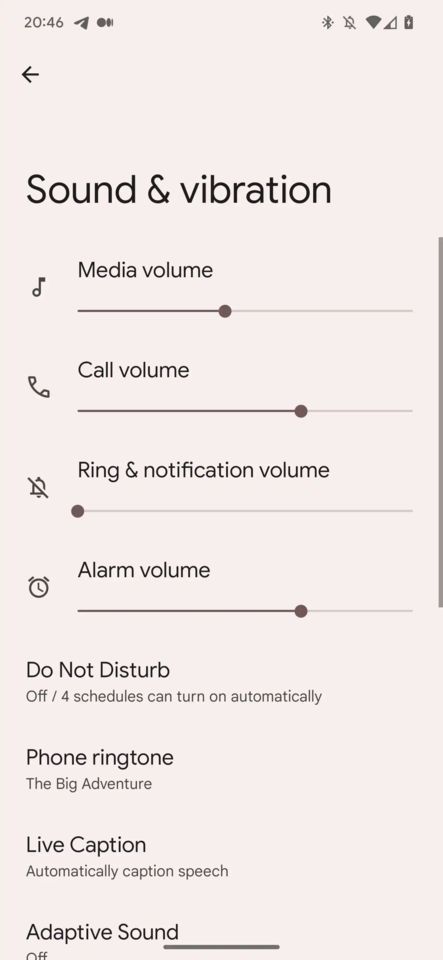 ▲▼音量控制更貼心！新版Android可獨立調整鈴聲和通知音量。（圖／翻攝自 9to5Google）