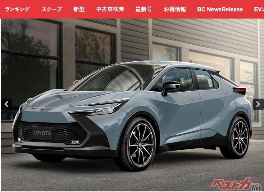 ▲TOYOTA預計今年9月推出第2代C-HR，將與Prius有很深的關聯。（預想圖／翻攝自日媒《Bestcar.jp》）