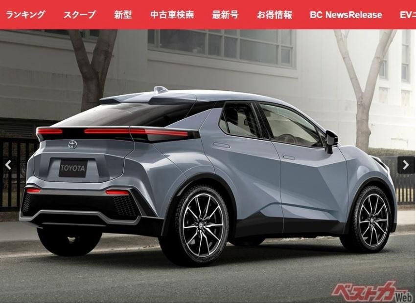 ▲TOYOTA預計今年9月推出第2代C-HR，將與Prius有很深的關聯。（預想圖／翻攝自日媒《Bestcar.jp》）