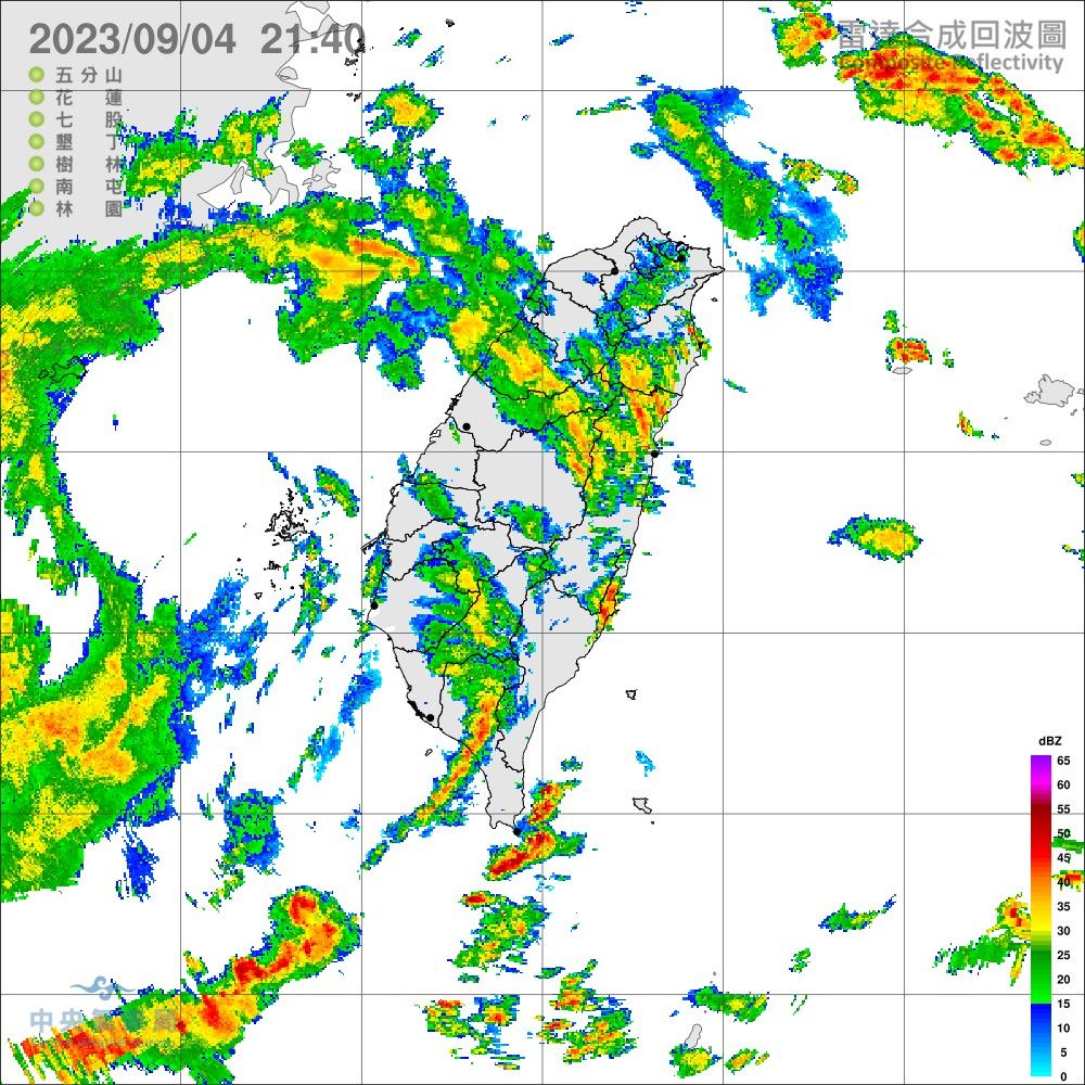 ▲氣象局發布17縣市豪雨特報。（圖／氣象局）