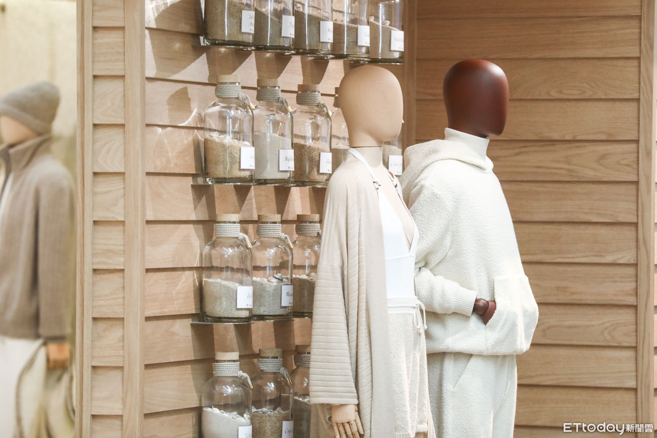 ▲Loro Piana Cocooning Collection台北限定店開幕。（圖／記者林敬旻攝）