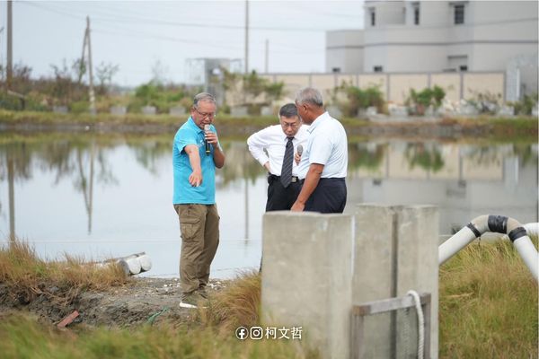 ▲▼民眾黨總統參選人柯文哲赴台南視察漁電共生。（圖／翻攝自Facebook／柯文哲）