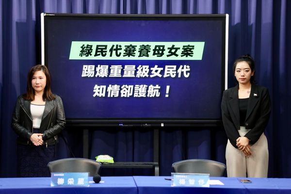 ▲國民黨今早召開「綠民代棄養母女案，踢爆重量級女民代知情卻護航！」記者會。（圖／國民黨提供）