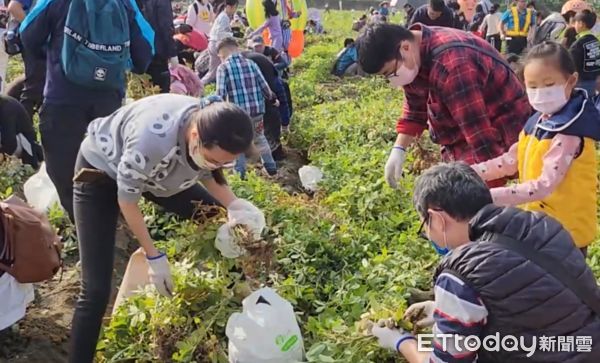 ▲虎尾鎮農會創會100週年，擴大舉辦花生節活動，現場千人參與熱鬧滾滾。（圖／記者蔡佩旻翻攝）