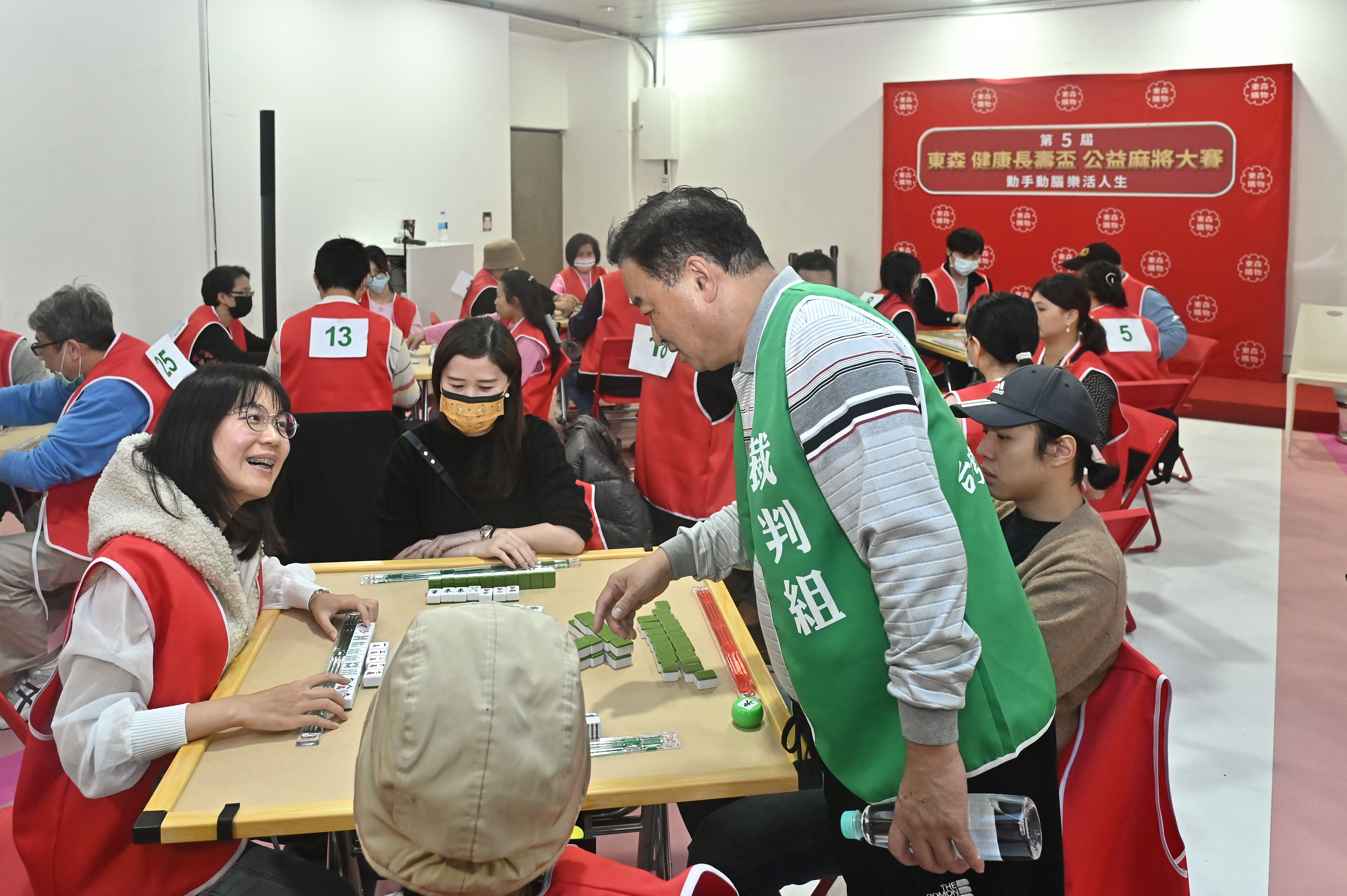 ▲▼東森健康長壽盃麻將大賽。（圖／記者李毓康攝）