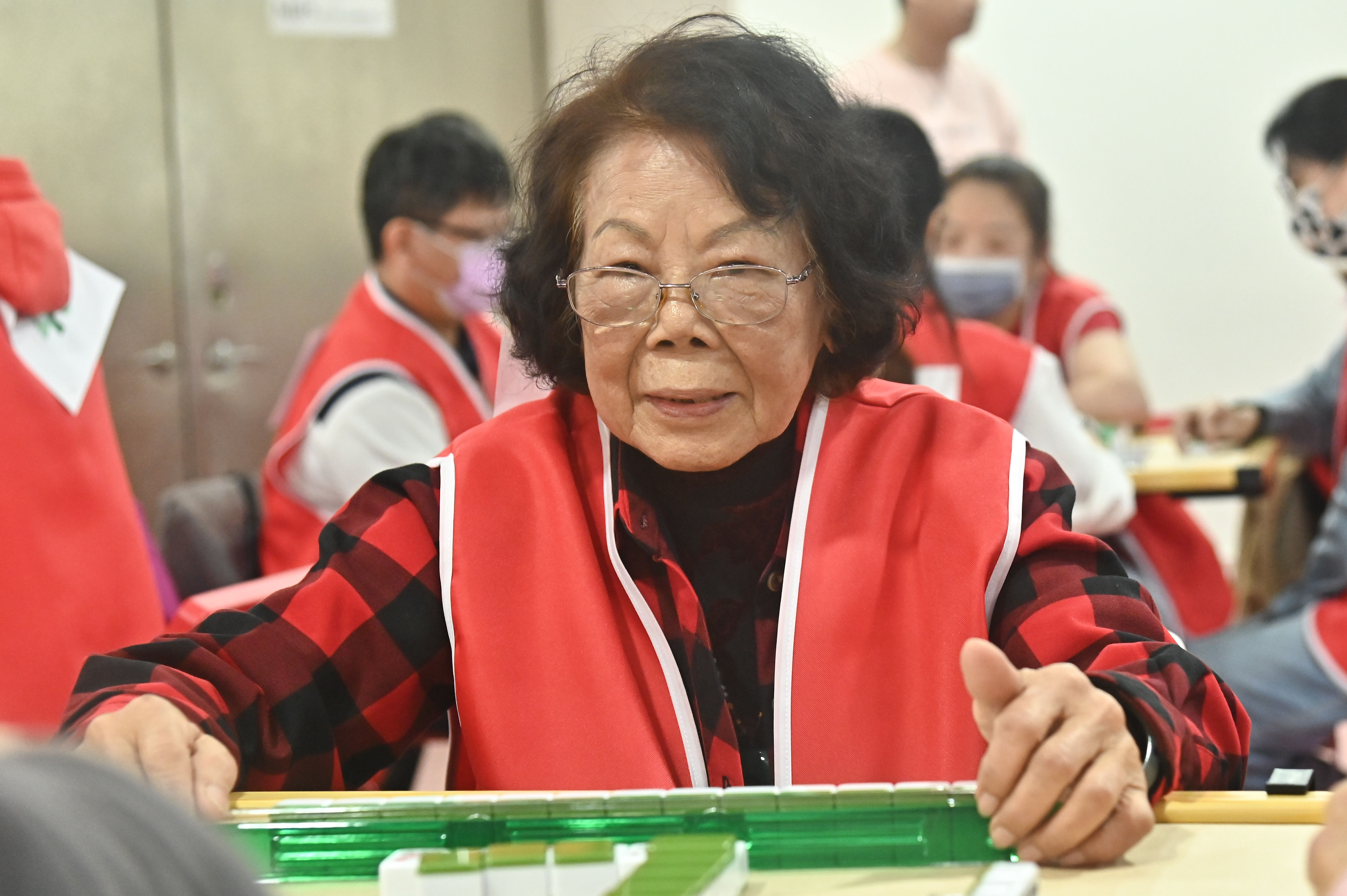 ▲▼東森健康長壽盃麻將大賽。（圖／記者李毓康攝）