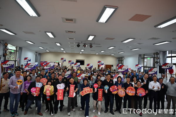 ▲台東縣政府於16日，在縣府大禮堂舉行113年台東縣新春團拜。（圖／記者楊漢聲翻攝）