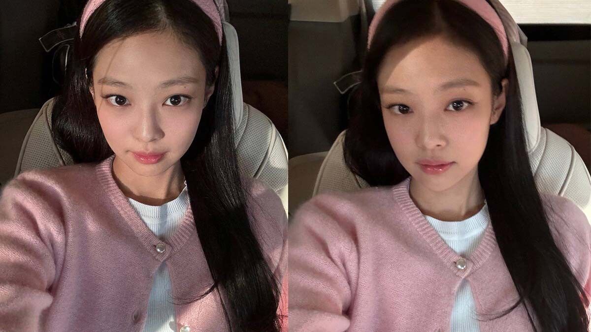 ▲Jennie唇色  。（圖／翻攝自IG、官網）