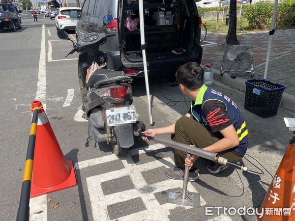  ▲台南市近年推動機車落實定檢制度不遺餘力，到檢率83.22％除持續蟬聯六都第1名佳績外，更是唯一連續7年機車到檢率皆超過八成之縣市。（圖／記者林東良翻攝，下同）