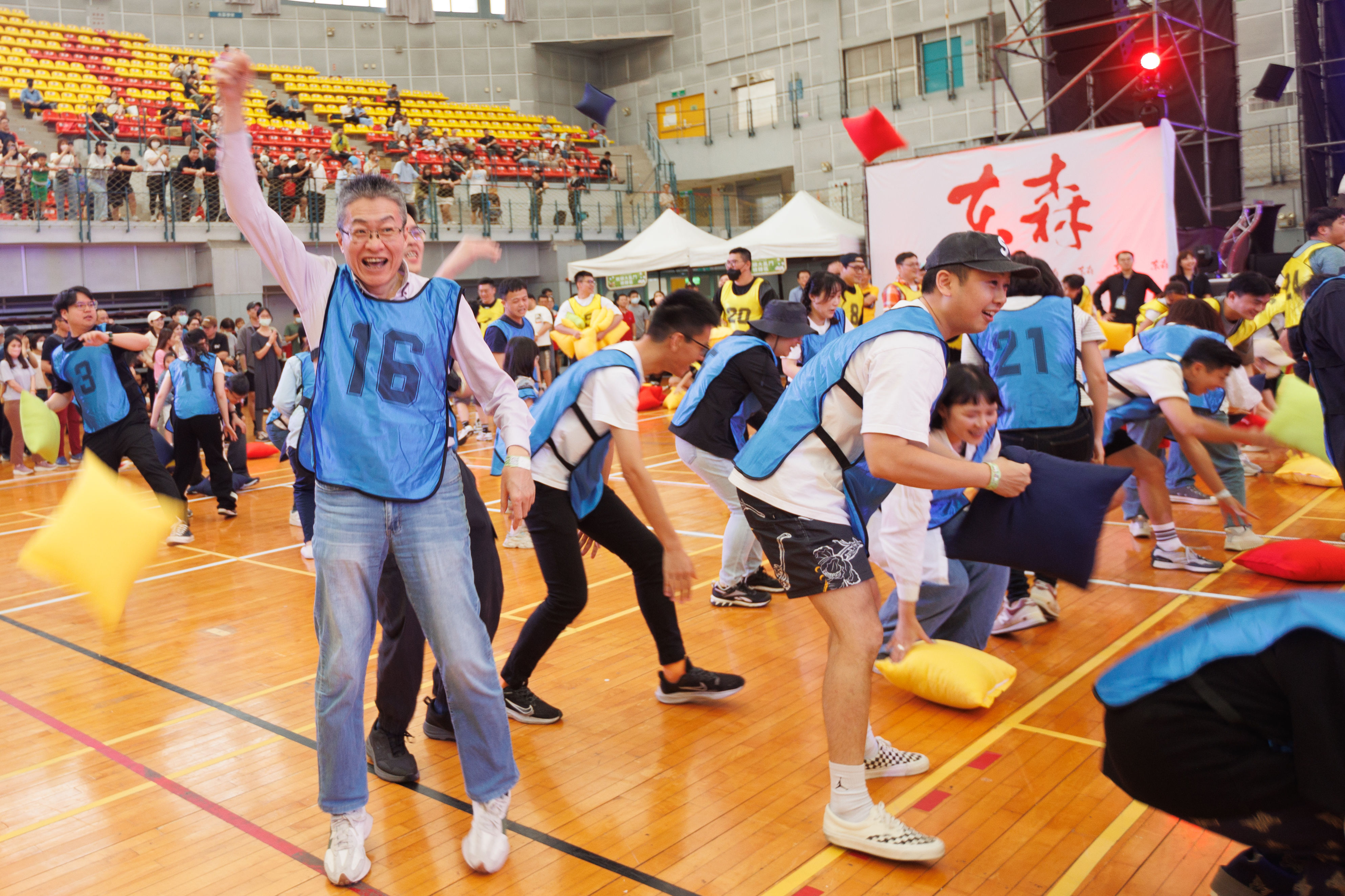 ▲▼東森集團家庭日。（圖／記者徐文彬攝）