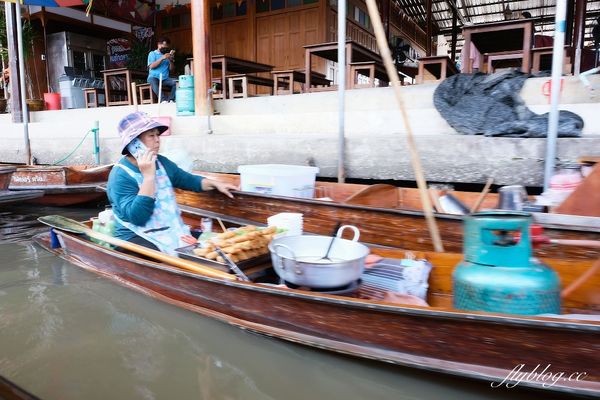 ▲▼丹能莎朵水上市場，體驗船上購物吃美食的樂趣。（圖／部落客飛天璇提供）