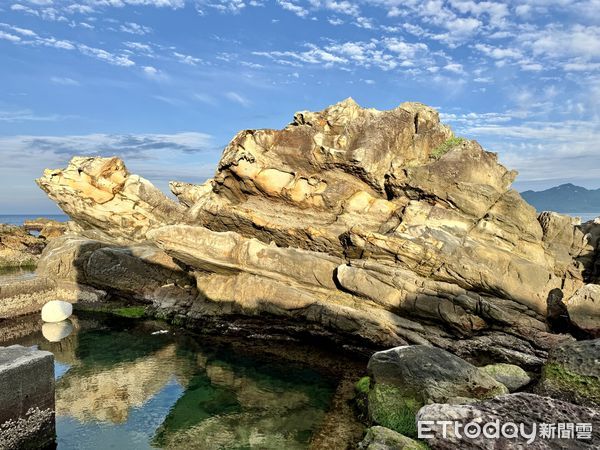 ▲新北市貢寮「龜仙岩」,龜仙岩,北海岸,貢寮區旅遊。（圖／記者彭懷玉攝）