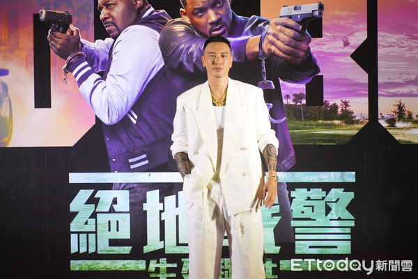 ▲王陽明今天出席電影《絕地戰警：生死與共》（Bad Boys：Ride or Die）的首映演唱會。（圖／記者姜國輝攝）