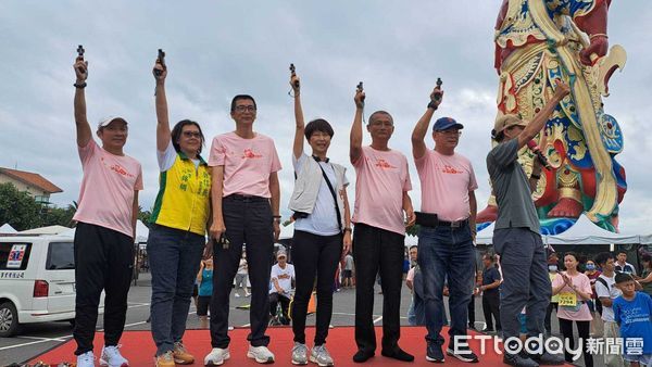 ▲台南正統鹿耳門聖母廟8月10日至11日，舉辦【月老殿七夕祝福活動】、【月老路跑活動】等多項七夕系列活動，吸引眾多民眾熱情參與。（圖／記者林東良翻攝，下同）