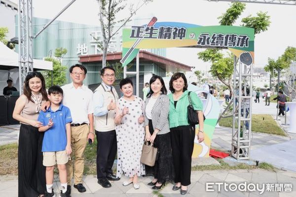 ▲台南市政府宣布位於台南市中西區的「正生公園暨地下停車場」正式啟用，未來不但可提供577席汽車格位，更兼具綠地公園休憩與遊戲功能。（圖／記者林東良翻攝，下同）