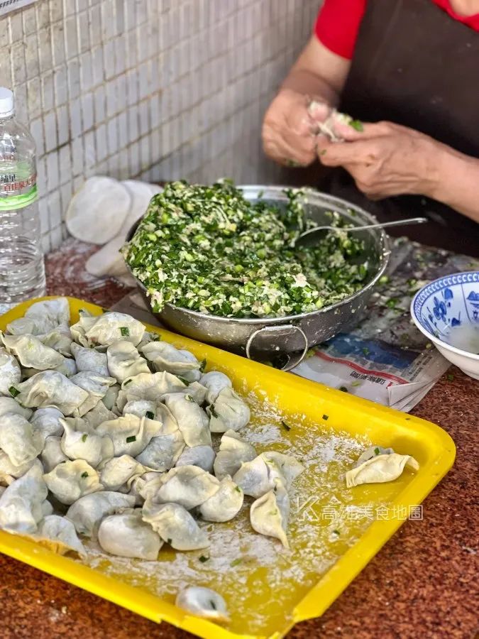 ▲▼台南市盧家麵食，藏身在巷弄裡人氣銅板美食，超狂佛心價水餃一顆2.5元。（圖／高雄美食地圖提供）