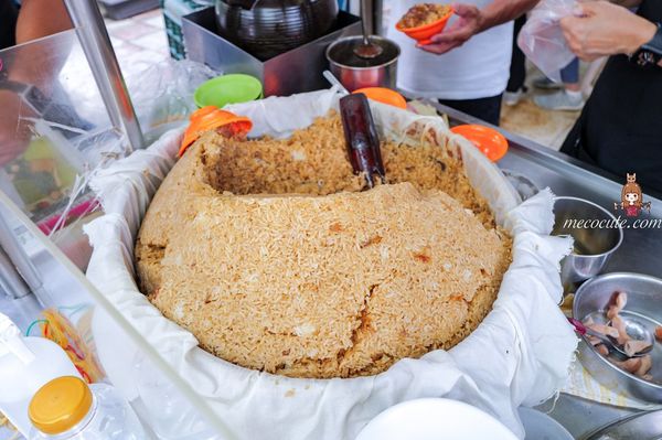 ▲▼台北大同區早餐推薦，大龍峒熊會長油飯。（圖／部落客陳小可提供）