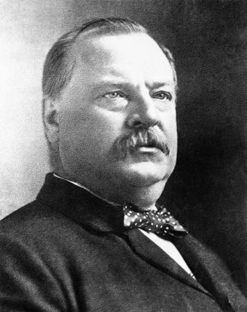 ▲▼ 美國前總統克里夫蘭（Grover Cleveland）。（圖／達志影像／美聯社）