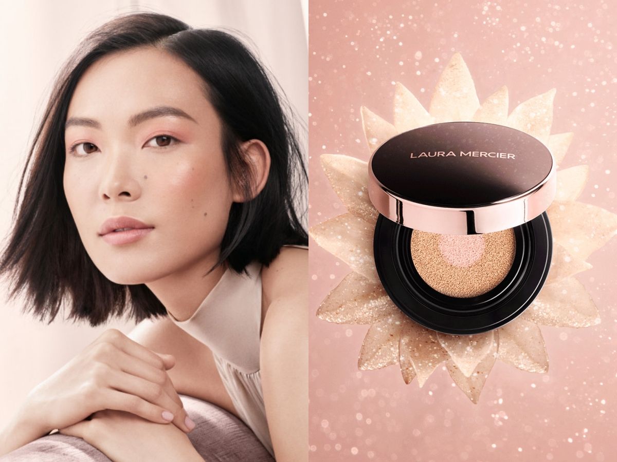 ▲LAURA MERCIER,雅芝,香緹卡,彩妝,粉底,氣墊粉餅。（圖／品牌提供）