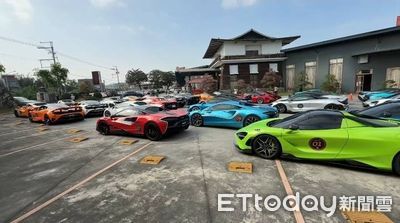 3億超跑阿里山車聚超吸睛　近30輛麥拉倫+法拉利宛如車展畫面曝