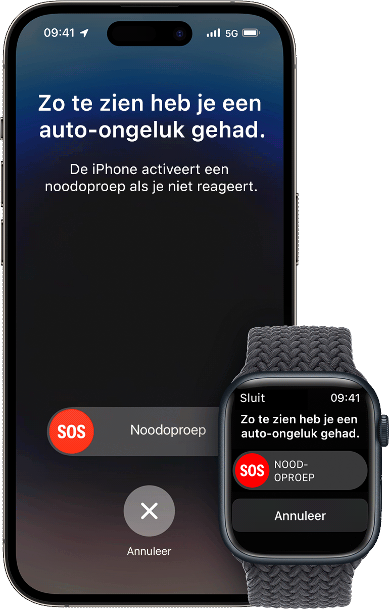 Je iPhone en Apple Watch kunnen zware auto-ongelukken waarnemen