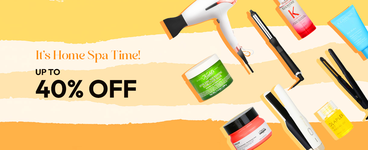 Grab our beauty devices, facial masks & hair goodies for up to 40% off!