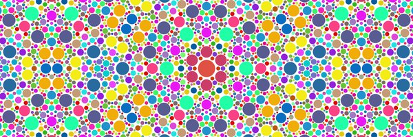 multicolored circles--fractal