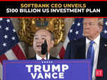 Trump, SoftBank CEO Son announce USD 100bn US investment:Image