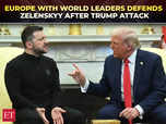 Trump-Zelenskyy spat: Europe with world leaders back Ukraine:Image