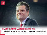 Gaetz withdraws from consideration for Trump's AG:Image