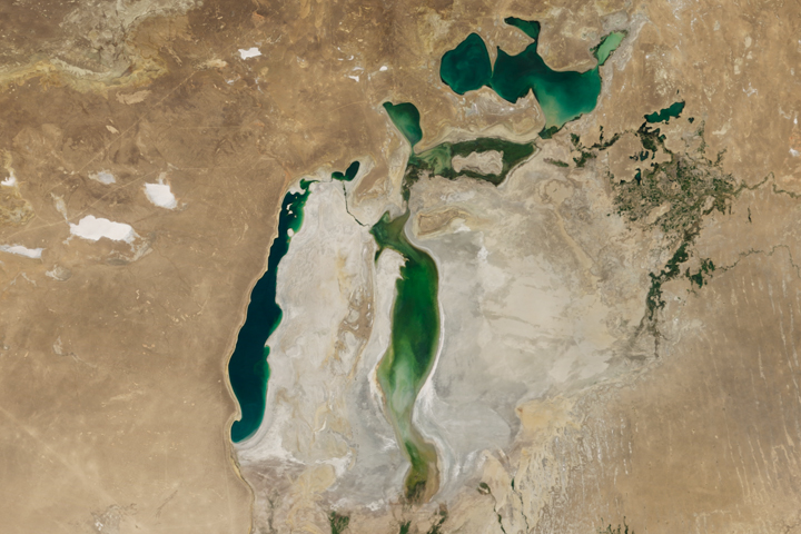 World of Change: Shrinking Aral Sea