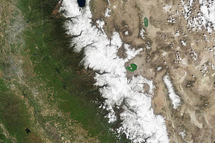 World of Change: Snowpack in the Sierra Nevada