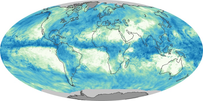 Global Map Total Rainfall Image 29