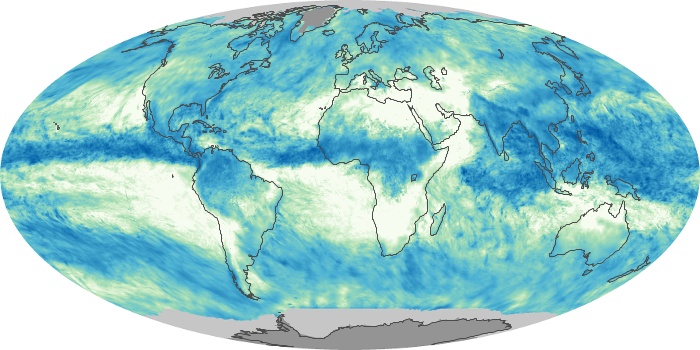 Global Map Total Rainfall Image 39