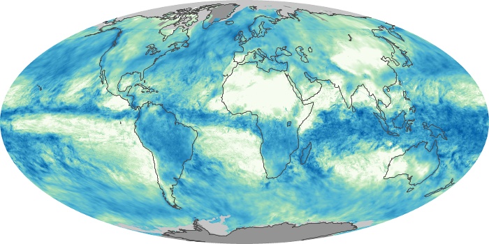 Global Map Total Rainfall Image 56