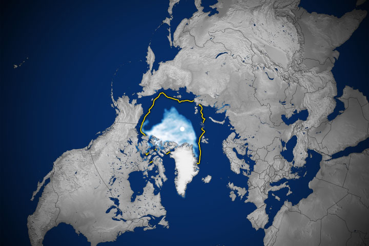 Arctic Sea Ice Reaches Second-Lowest Extent