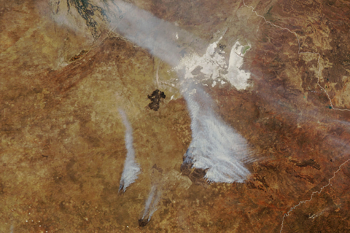 Burning in Botswana