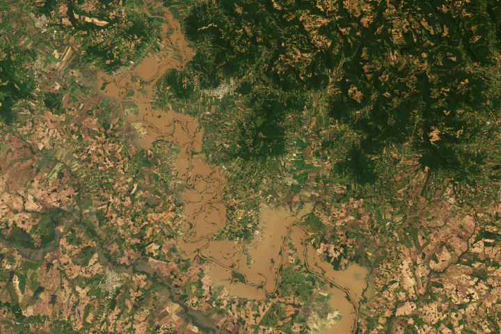 Flooding in Southern Brazil