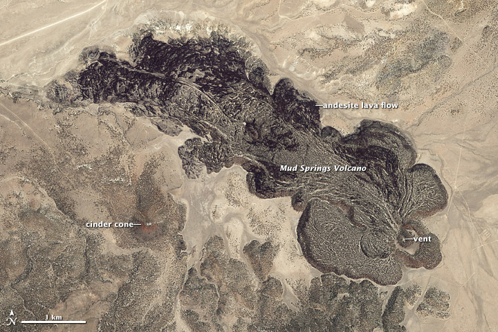 Mud Springs Volcano, Nevada - related image preview