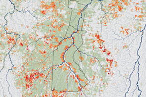 Fire in the Xingu River Basin