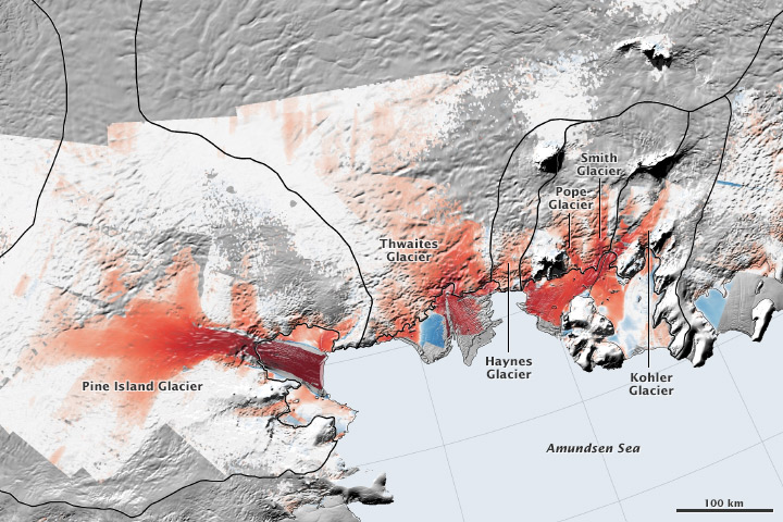 Decline of West Antarctic Glaciers Appears Irreversible - related image preview