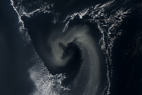 Dust Over the Arabian Sea