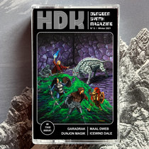 HDK 104 † HDK Dungeon​​​-​​​synth magazine # 5 cover art