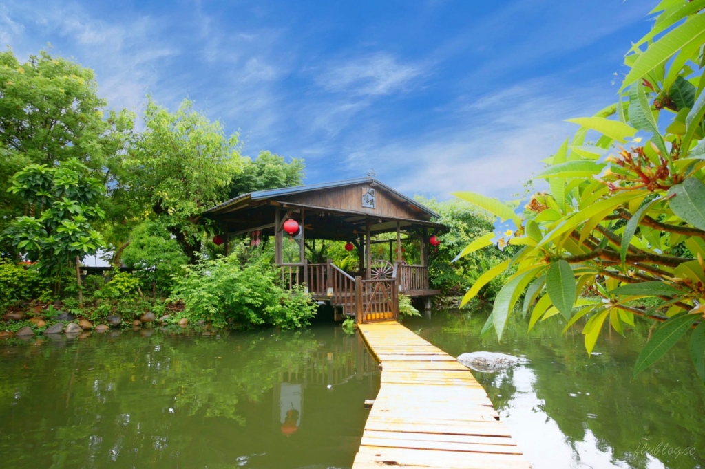 【台中沙鹿】人間食解，沙鹿庭園水池生態景觀餐廳，復古味十足的人間食解 @飛天璇的口袋