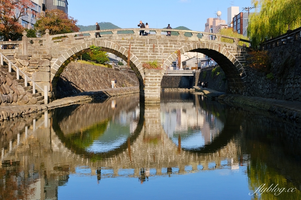 日本長崎｜眼鏡橋．日本最古老的拱形石橋．日本三大名橋尋找愛心石 @飛天璇的口袋