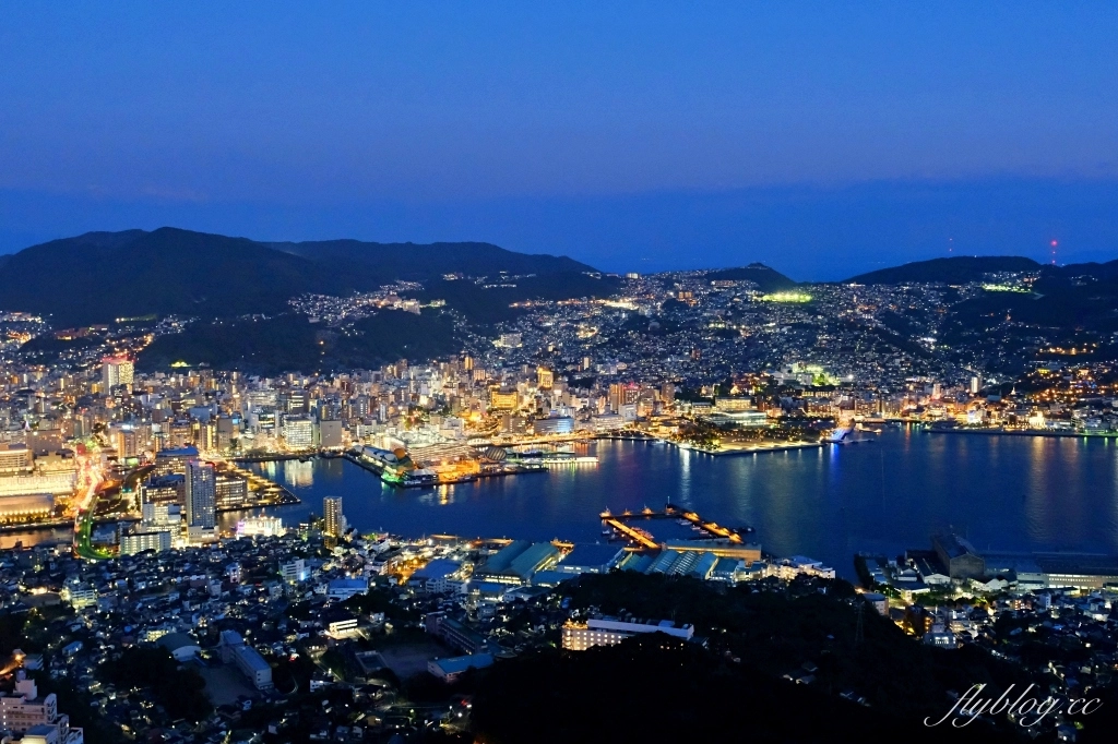 日本長崎｜稻佐山夜景．世界新三大夜景之一，長崎夜景交通方式時間建議 @飛天璇的口袋