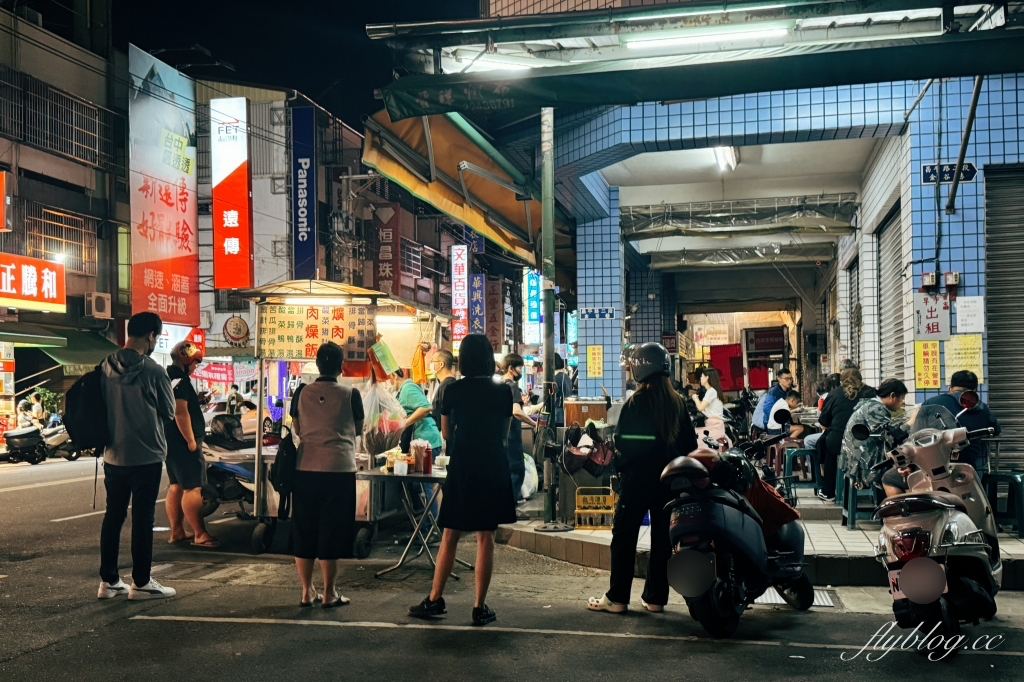 台中北屯｜金谷不囉嗦．金谷市場銅板美食，昌平路人氣宵夜場 @飛天璇的口袋