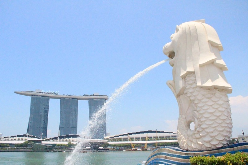 魚尾獅公園 Merlion Park┃新加坡景點：新加坡必遊景點！魚尾獅公園交通方式以及周邊推薦景點 @飛天璇的口袋