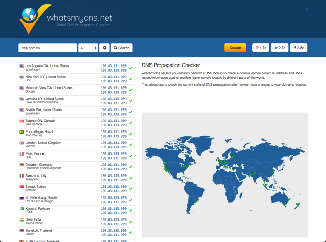 What's My DNS?