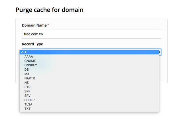 Cloudflare Purge Cache